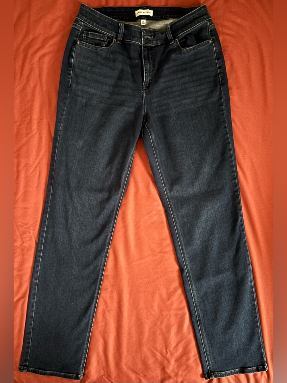 Lane Bryant Classic Dark Wash Women’s Jeans - Dark Blue -Long